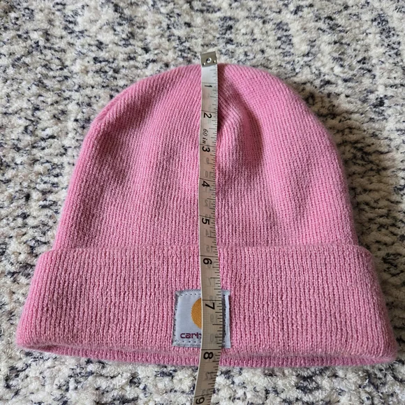 Carhartt Pink Knit Beanie Hat - Picture 3 of 6